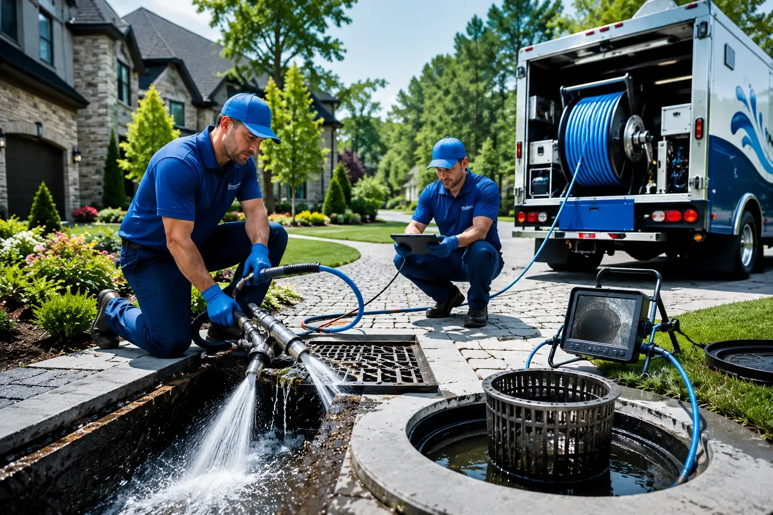 Local outdoor drain cleaning professionals in Pen Argyl, PA
